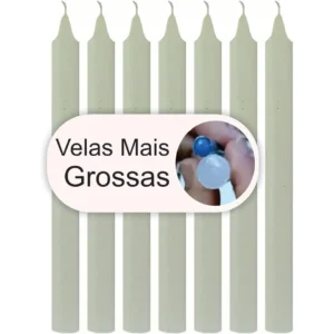 Velas Brancas 100 Unidades